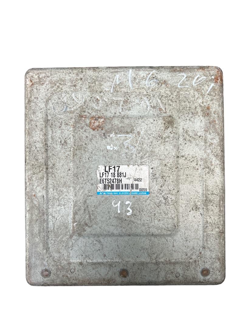 блок управления двигателем Mazda 6 GG 2004, 2.0 л., бензин, МКПП, универсал, LF1718881J, E6T52478H - фото №1