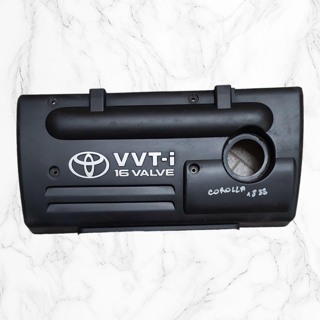 декоративная крышка двигателя Toyota Corolla Verso 1 поколение 2002, 1.8 л., бензин, 1121222070 - фото №1