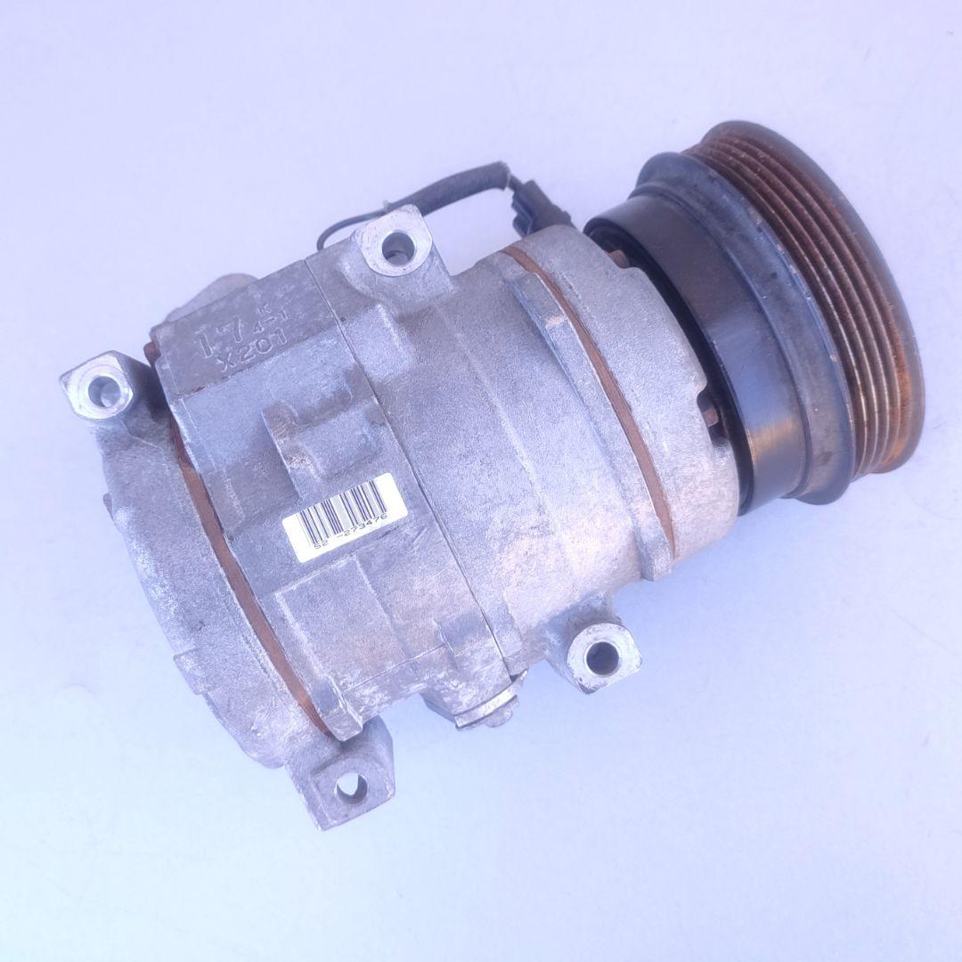 компрессор кондиционера Toyota Previa 2 поколение XR30 2004, 2.0 л., дизель, МКПП, 447220-4191, 10S17C - фото №1
