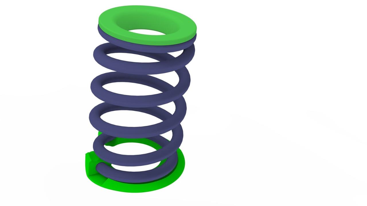 пружина задняя Tesla Model 3 1 поколение 2022, 1044472-04-A - фото №1