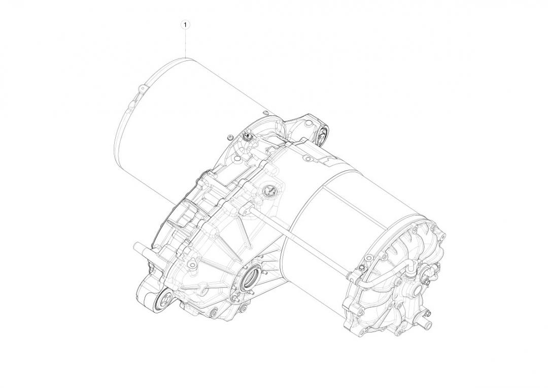 переходник для зарядки Tesla Model X 1 поколение 2020, 1050071-03-H - фото №1