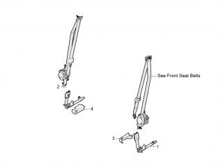 подушка безопасности Tesla Model S 1 поколение [рестайлинг] 2020, 1005265-05-F