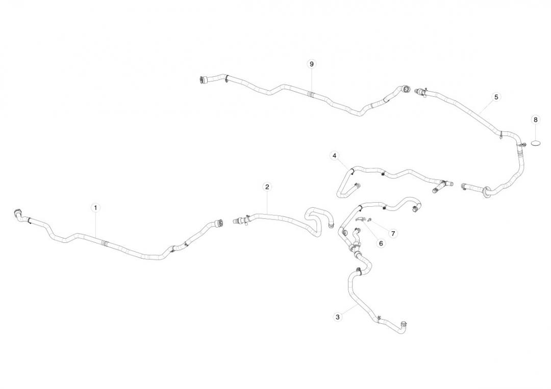 вентилятор охлаждения отсека электроники Tesla Model X 1 поколение 2020, 1056257-00-D - фото №1