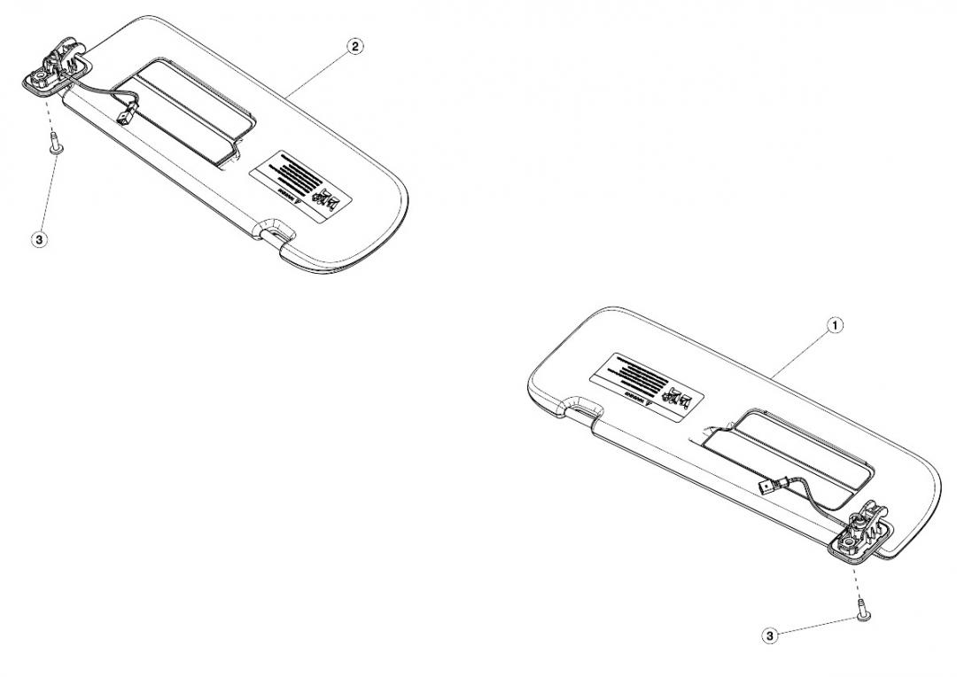 накладка декоративная Tesla Model 3 1 поколение 2020, 1004646-00-A - фото №1