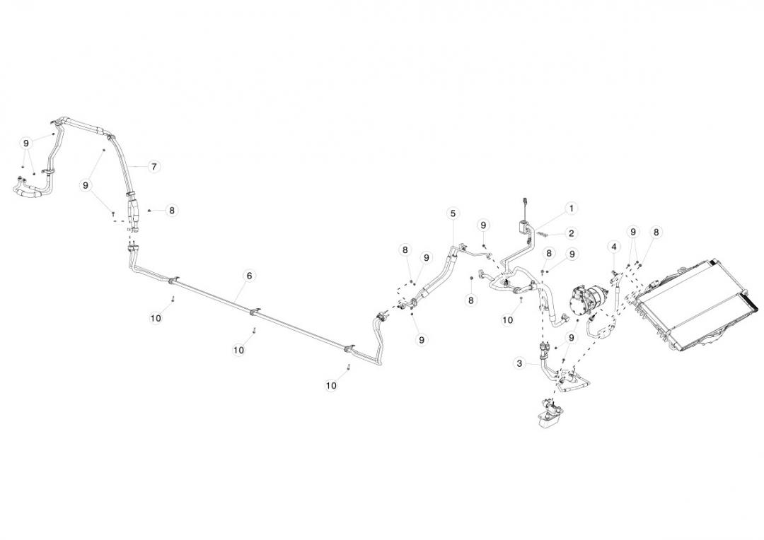вентилятор охлаждения отсека электроники Tesla Model X 1 поколение 2020, 1115613-00-A - фото №1