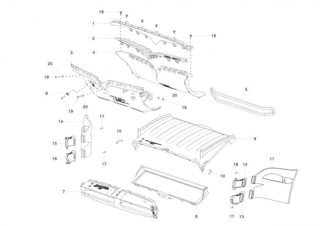 вентилятор охлаждения отсека электроники Tesla Model X 1 поколение 2020, 1053894-00-A - фото №1