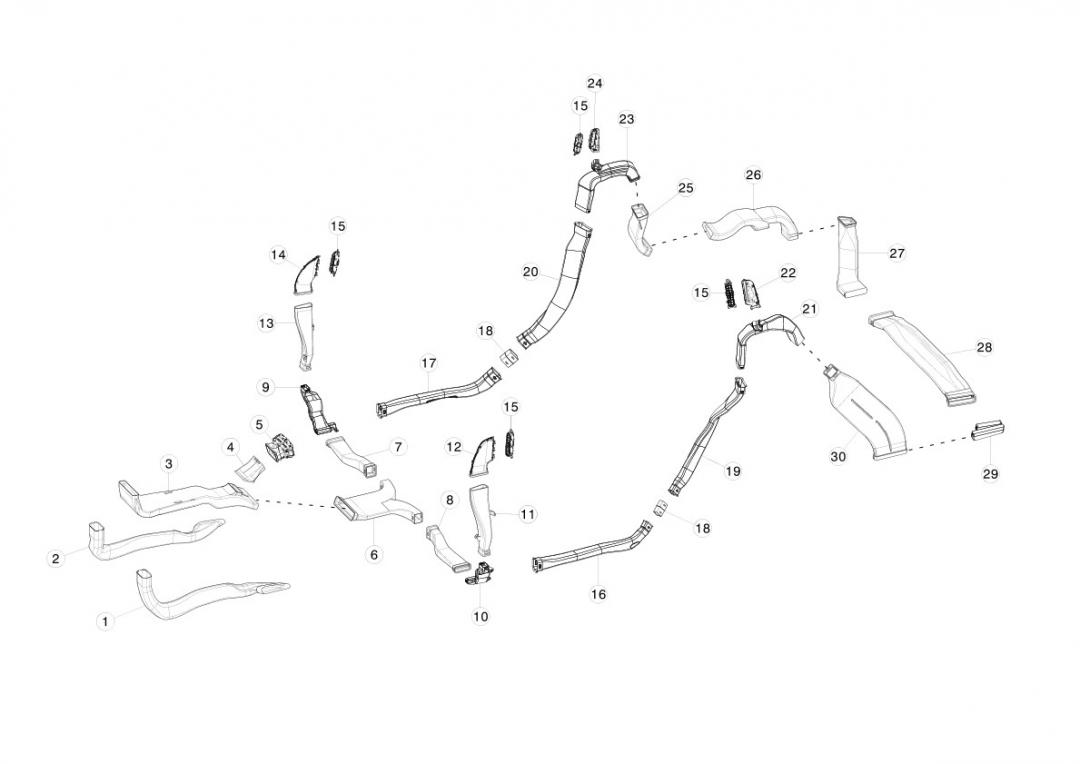 вентилятор охлаждения отсека электроники Tesla Model X 1 поколение 2020, 6007385-00-K - фото №1