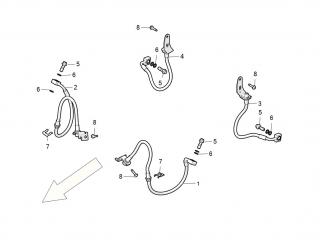 распределитель тормозных усилий Tesla Model S 1 поколение [рестайлинг] 2020, 1034211-00-I