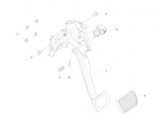 распределитель тормозных усилий Tesla Model S 1 поколение [рестайлинг] 2020, 1050662-00-A