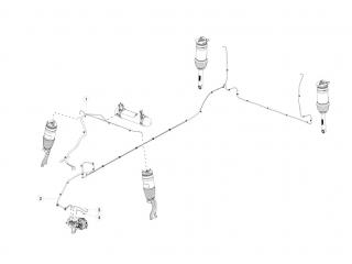 блок управления подвеской Tesla Model S 1 поколение [рестайлинг] 2020, 1108866-00-A