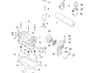 блок управления подвеской Tesla Model S 1 поколение 2016, 1051373-00-A