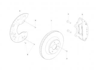 распределитель тормозных усилий Tesla Model X 1 поколение 2020, 1143716-00-B