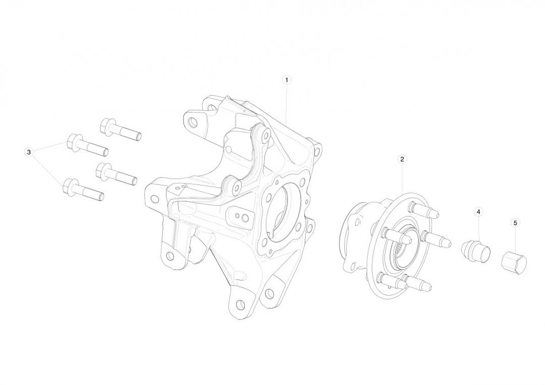 распределитель тормозных усилий Tesla Model X 1 поколение 2020, 1055324-00-A - фото №1