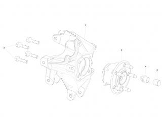 распределитель тормозных усилий Tesla Model X 1 поколение 2020, 1030587-00-A