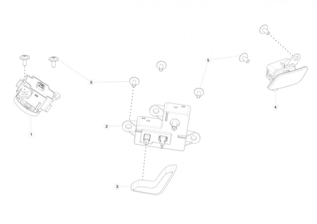 салон (комплект сидений) Tesla Model X 1 поколение 2020, 1069499-S0-A - фото №1