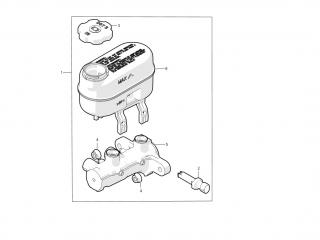 распределитель тормозных усилий Tesla Model S 1 поколение 2016, 6008119-00-A