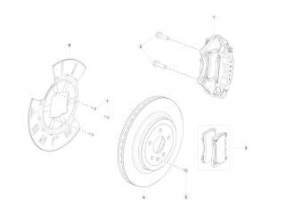 распределитель тормозных усилий Tesla Model S 1 поколение [рестайлинг] 2020, 6008142-00-A