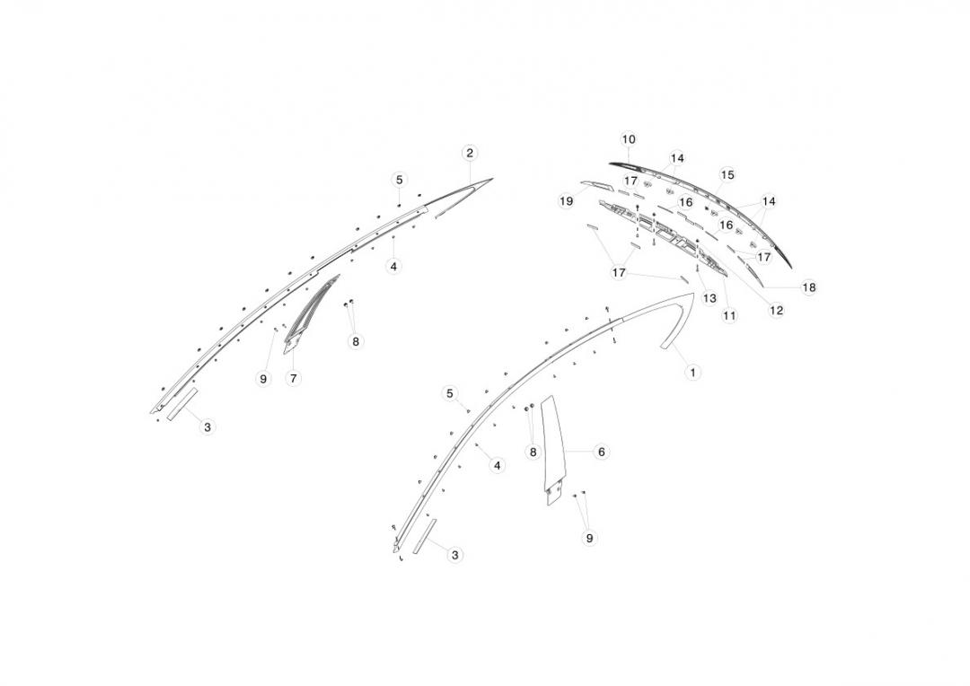 защита арок (подкрылок) Tesla Model S 1 поколение 2016, 1036280-00-A - фото №1