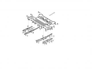 защита арок (подкрылок) Tesla Model S 1 поколение 2016, 1008513-00-D