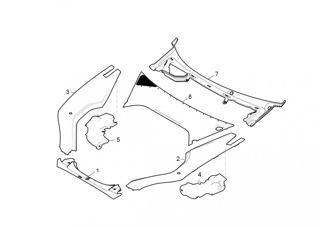 защита арок (подкрылок) Tesla Model S 1 поколение 2016, 1016962-00-A - фото №1