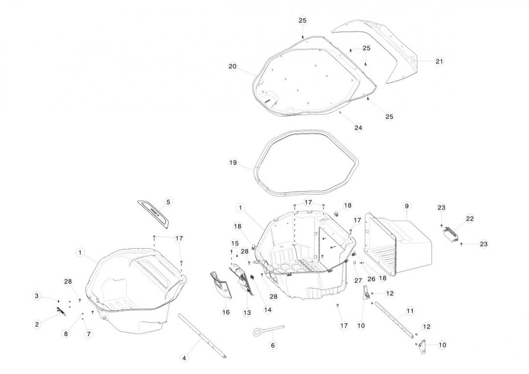 накладка декоративная Tesla Model S 1 поколение 2016, 1010807-00-A - фото №1