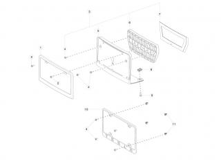 защита арок (подкрылок) Tesla Model S 1 поколение [рестайлинг] 2020, 1081875-00-B