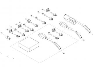 переходник для зарядки Tesla Model 3 1 поколение 2020, 1099344-10-D