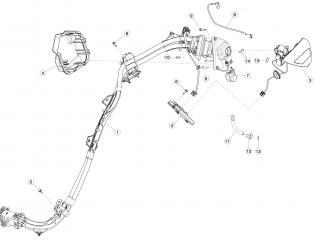 Люк порта зарядки Tesla Model 3 1 поколение 2020, 1084854-00-G