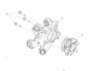 прочая запчасть Tesla Model 3 1 поколение 2020, 1044411-00-F