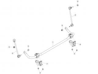 блок управления подвеской Tesla Model 3 1 поколение 2020, 1044396-00-D