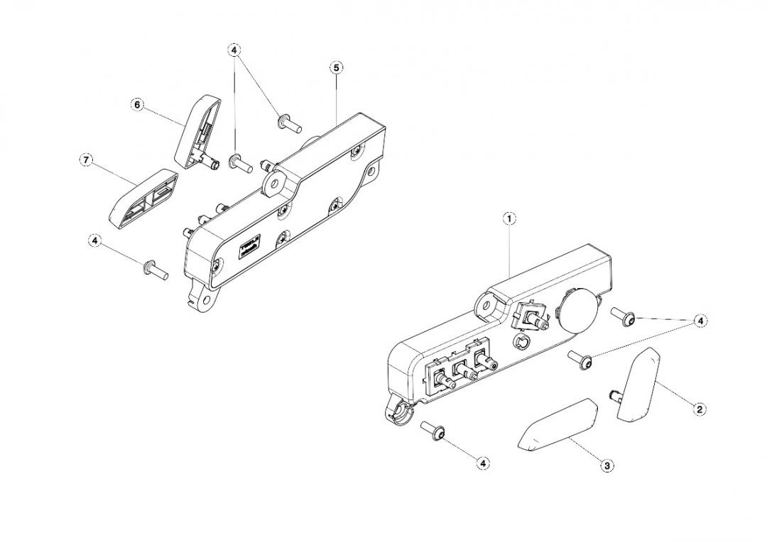 Блок регулировки положения пассажирского сиденья Tesla Model 3 1 поколение 2020, 1098530-00-F - фото №1