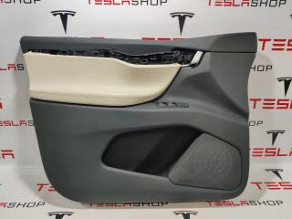 обшивка двери передняя левая Tesla Model X 1 поколение 2018, 1055327-22-L, 1035778-00-A, 1047631-00-C, 105886114, 1053086-00-F