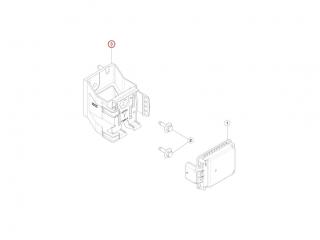 Кронштейн крепления радара Tesla Model Y 1 поколение 2020, 1500123-00-B