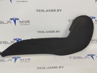 Накладка декоративная сиденья пассажира левая нижняя Tesla Model S 1 поколение [рестайлинг] 2018, 1083456-00