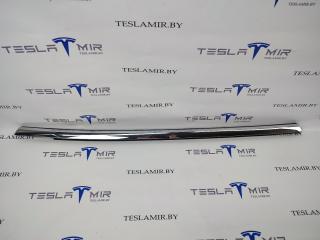 Молдинг двери (хром) задний правый Tesla Model S 1 поколение [рестайлинг] 2017, 1038396-80, 1095921-00