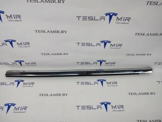 Молдинг двери (хром) передний левый Tesla Model S 1 поколение [рестайлинг] 2017, 1095786-00, 1038393-00