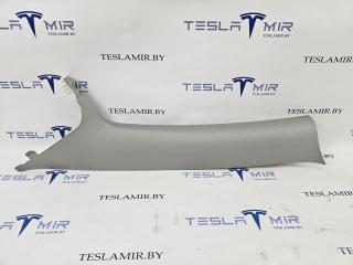 Накладка декоративная стойки А внутренняя левая верхняя Tesla Model 3 1 поколение 2022, 1086237-91, 1086237-00