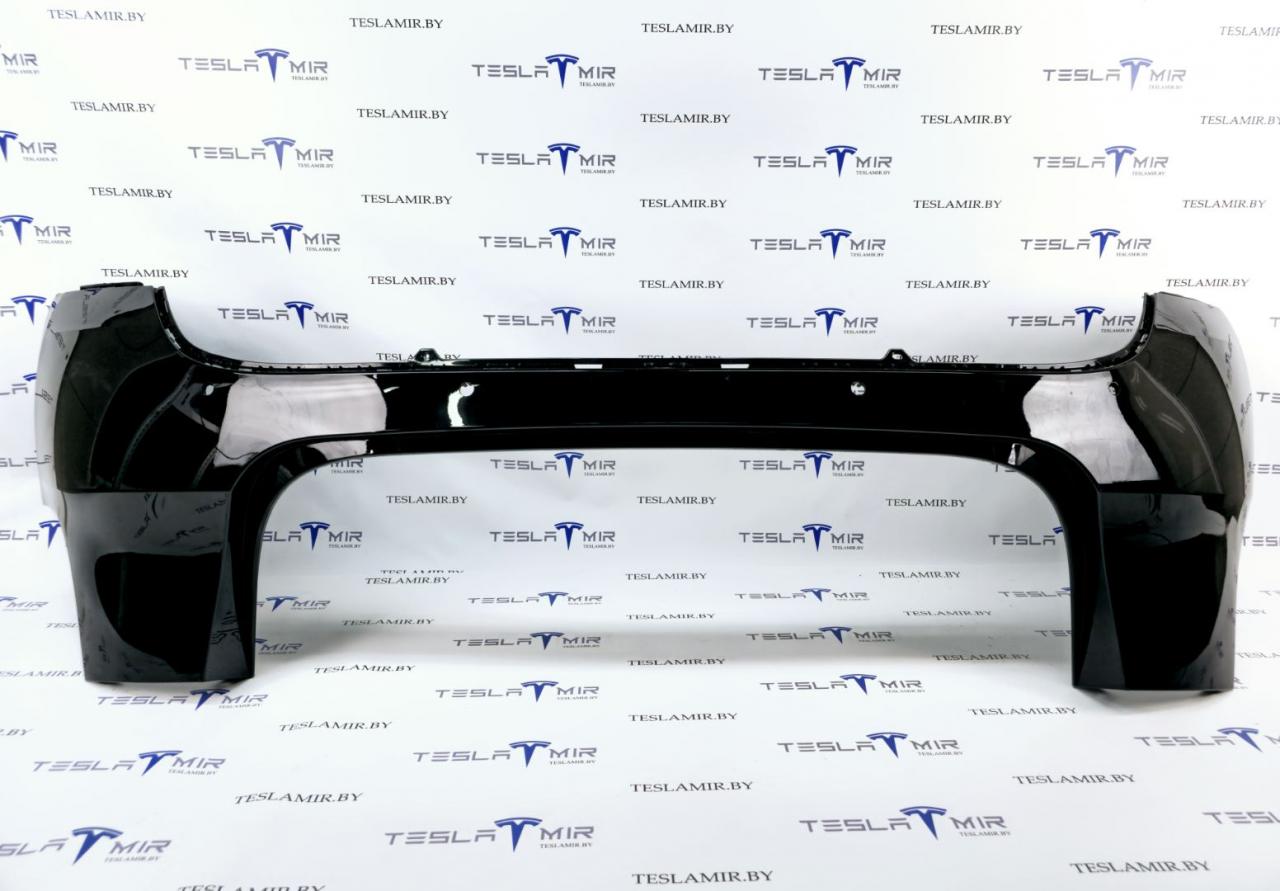 бампер задний Tesla Model Y 1 поколение 2021, 1493735-S1, 1494005-00, 1540120-00 - фото №1