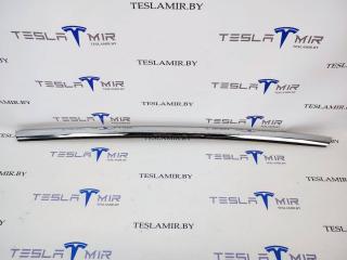Молдинг двери (хром) задний правый Tesla Model S 1 поколение [рестайлинг] 2018, 1038396-80, 1095921-00