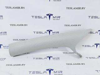 Накладка декоративная стойки А внутренняя левая верхняя Tesla Model Y 1 поколение 2021, 1494604-00