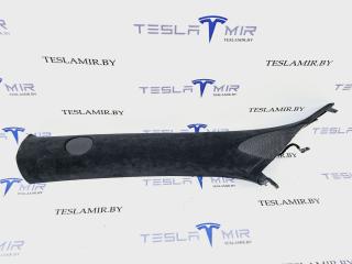 Накладка декоративная стойки А внутренняя левая верхняя Tesla Model S 1 поколение [2-й рестайлинг] 2022, 1565761-00