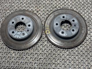 диск тормозной задний GMC Terrain 2 поколение 2018, 2.0 л., бензин, АКПП, серый, передний привод