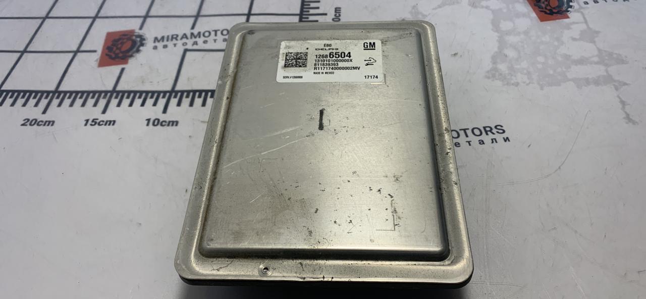 блок управления двигателем GMC Terrain 2 поколение 2018, 2.0 л., бензин, АКПП, серый, передний привод - фото №1