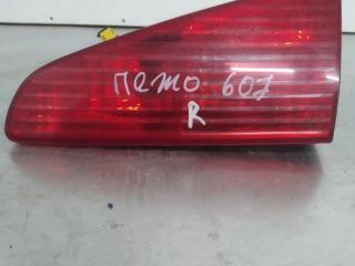 фонарь крышки багажника правый Peugeot 607 1 поколение 2000