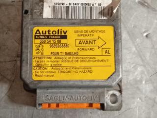 блок AirBag Peugeot 206 1 поколение 2003, 9635268880, 550541500