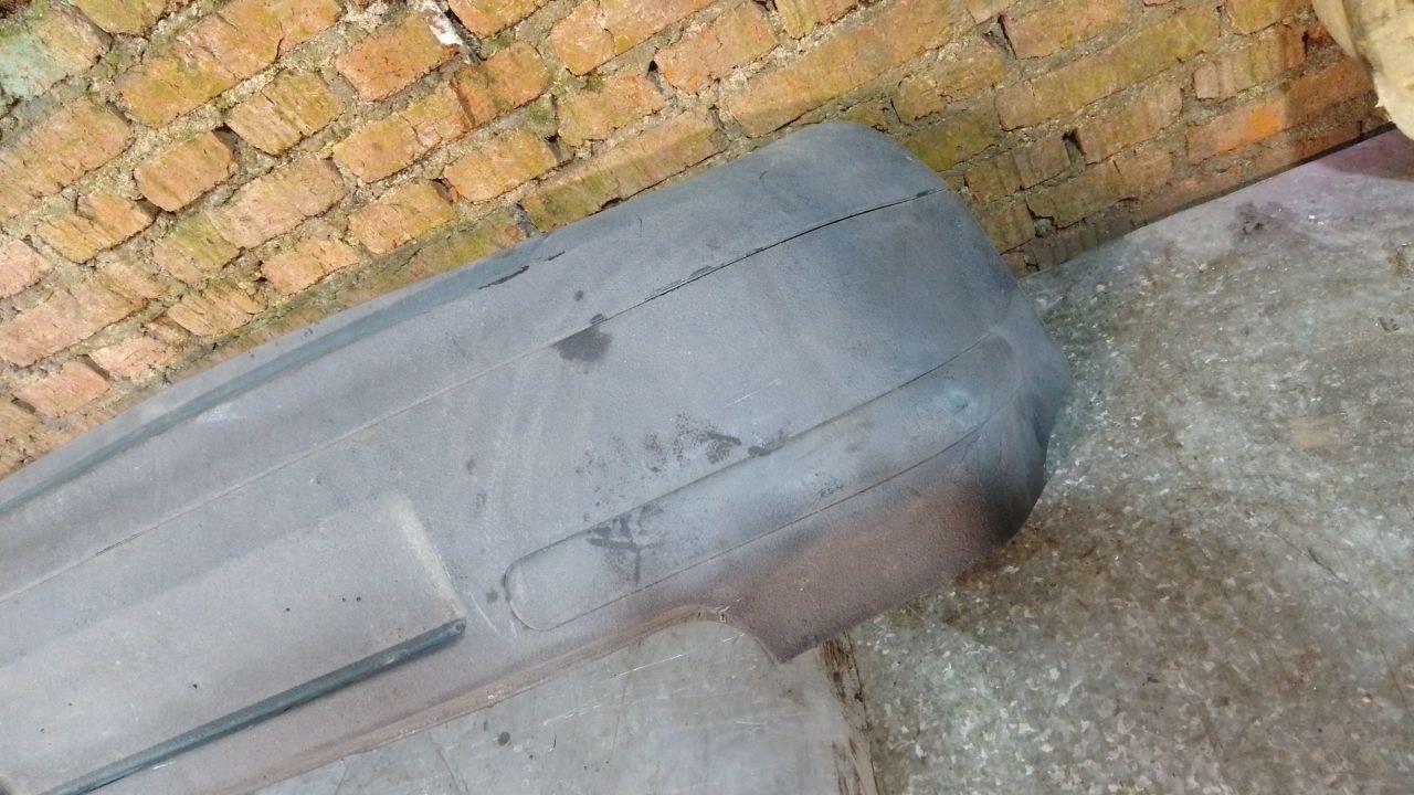 бампер задний Volkswagen Golf 4 поколение (1997 - 2006), хетчбэк 5 дв., 1J6807417 - фото №1