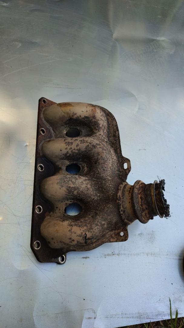 коллектор выпускной Peugeot 407 1 поколение (2004 - 2010), 2.0 л., бензин - фото №1