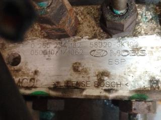 блок ABS Hyundai Sonata NF (2005 - 2008), 2.4 л., бензин, 0265234182, 468L5210305, 589203K100