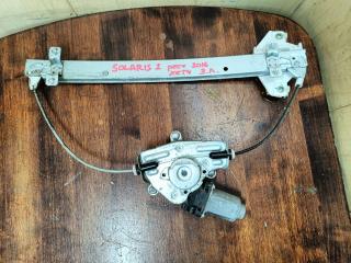 стеклоподъемник задний левый Hyundai Solaris 1 поколение [рестайлинг] (2014 - 2017), хетчбэк 5 дв.