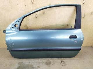 дверь задняя левая Peugeot 206 1 поколение 2000, 1.4 л., KFX (TU3JP), бензин, АКПП, хетчбэк 3 дв., 9002.K6